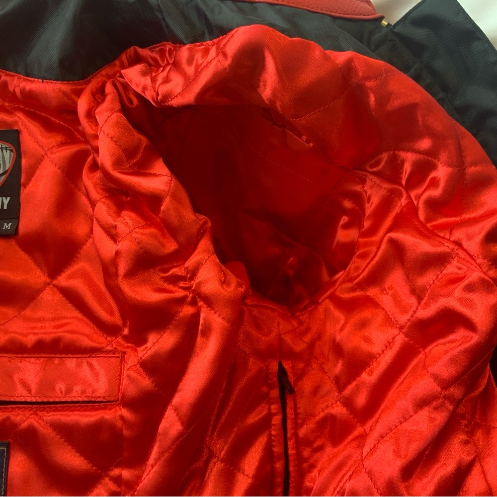 SUOMY Woman's Leather Motorcycle Jacket, Sz S, EUC - Picture 11 of 16
